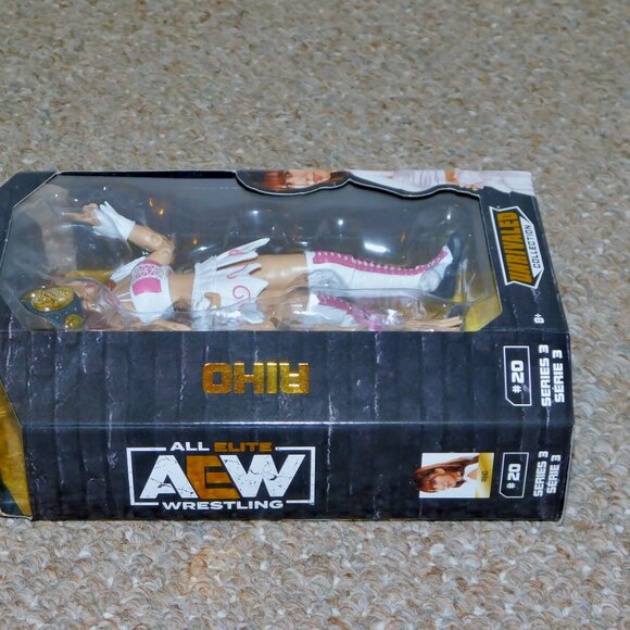 2021 Jazwares AEW Unrivaled Series 3 Riho Figure MIB Brand New # 20 - Picture 4 of 10